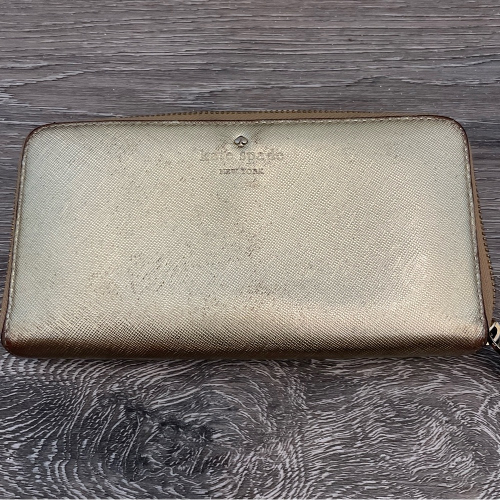 Kate Spade‎ Metallic Gold Wallet